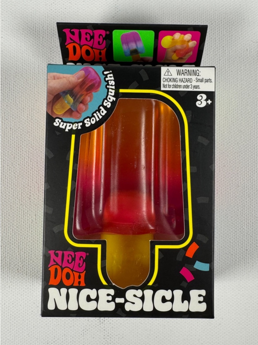 Needoh NICE-SICLE Popsicle Nicesicle NEE DOH NEW - Red Orange